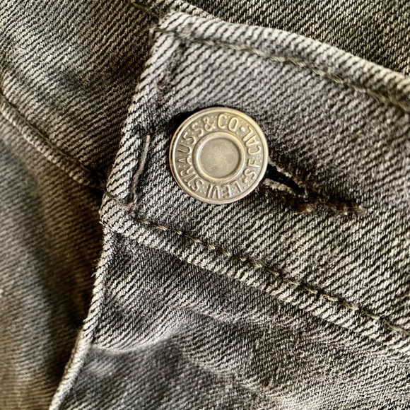 Levi’s 511 Jeans Grey Denim Slim Fit Size 32x30 - Picture 3 of 7